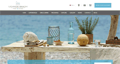 Desktop Screenshot of lichnosbeach.gr